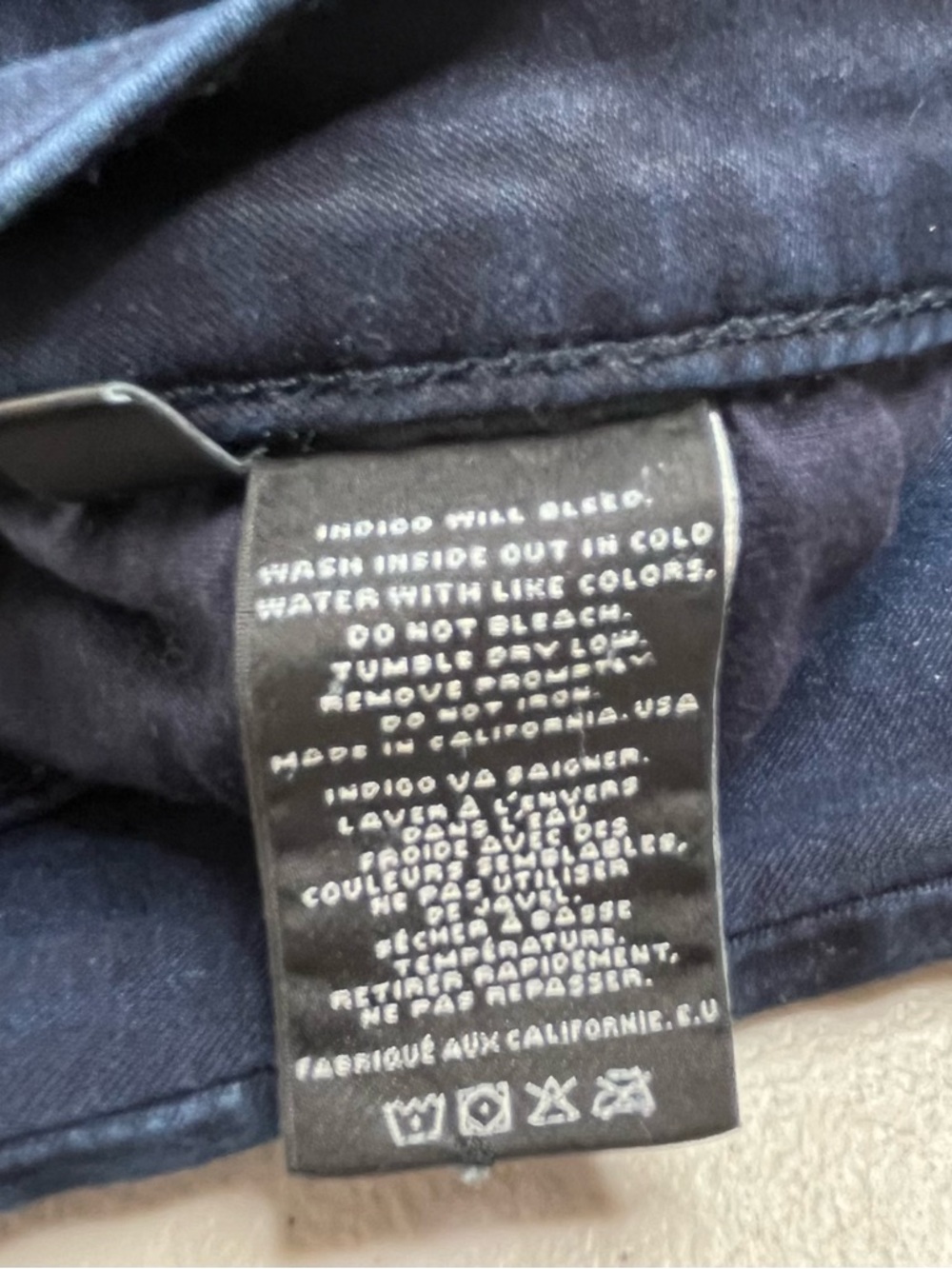 J Brand Women's Navy Skinny Jeans - Picture 6 of 12